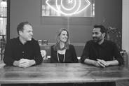 Uncommon Creative Studio: (from left to right) Matt Hennell, Natalie Graeme and Tom Griffin