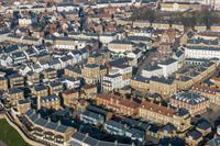 Poundbury in Dorset was built to a design code. Photograph: Finnbarr Webster/Getty Images
