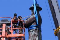 Permission to remove unlisted statues only needed for those at least ten years old, new guidance reiterates