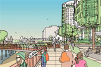Housing association lodges plans for 1,300-home mixed-use south London scheme