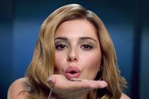 Cheryl Cole: stars in L'Oreal False Lash Telescopic mascara campaign