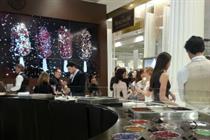 The Magnum dipping bar is currently open at Selfridges
