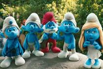 The Smurfs: first Sony Pictures film to screen on the Cartoon Network under sponsorship deal 