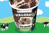 Ben & Jerry's: Cow Power ice cream