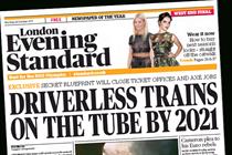 London Evening Standard: News International wins printing contract 