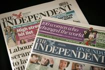 The Independent and Independent on Sunday: sold to Alexander Lebedev