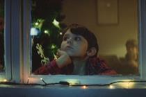 Jihn Lewis: scene from retailer's popular Christmas 2011 ad campaign