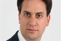 Miliband: calling for women to be fairly represented in the workplace
