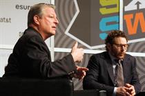Al Gore speaking at SXSW