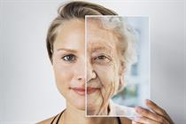 A photo of a young lady with an image of an older lady across half of her face. Photo: Getty Images