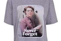 Shannon Purser, who plays Barb and is featured on this Topshop T-shirt, will host the screenings