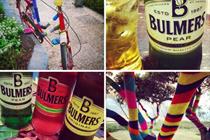 Bulmers: injects some colour into winter with 'yarn-bombing' campaign