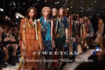 #Tweetcam: Burberry once again earns its digital content stripes