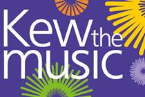 Kew the Music: secures sponsorship from John Lewis