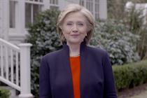 Hillary Clinton: takes to YouTube and Twitter to promote her Democratic candidacy 