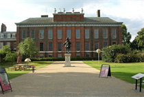 Kensington Palace is next to Perks Field