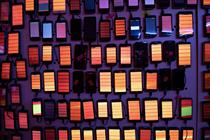 Desperados: 2,000 phones were linked up to create synchronised light show