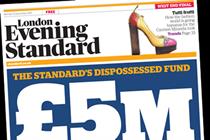 Evening Standard: one of the top media brands of the year