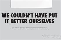 Gallaher ad: questions whether plain cigarette packaging is deemed effective