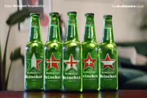 Heineken bottles, Euros 2022
