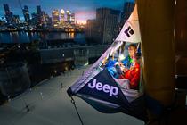 Jeep partners with The O2 for sky-high staycation