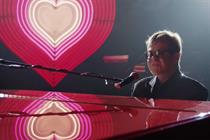 Elton John featured in last year's John Lewis Christmas ad