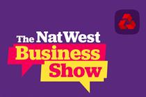 The Business Show logo, featuring prominent NatWest branding