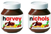 Nutella stages pop-up at Harvey Nichols 