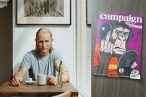 Left: Mother's new CCO Felix Richter and, right, Campaign's summer issue. Photo: Will Grundy