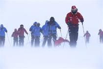 Prince Harry and the WWTW trekkers shared their Antarctic experience
