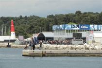 Losberger and VMC21 provided structures for the Rovinj event