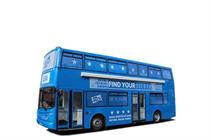 The STA Travel bus will tour the UK until the end of July