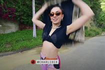 Screenshot of singer Charli XCX
