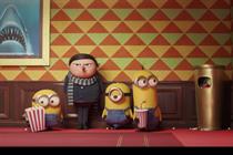 screenshot from Minions: rise of gru trailer (Universal Pictures)