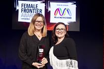 Oliver Agency's Sharon Whale was crowned CEO of the Year at the Female Frontier Awards 2022