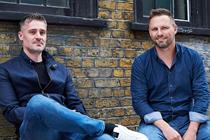 (L-R) Duncan McCaslin and Oliver Burgoyne at Sidekick Group's Shoreditch headquarters