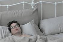 Sue Perkins: looking lonely during her 30-hour confinement
