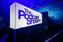A lightbox which reads, "The Podcast Show 2022".