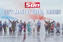 The Sun: one of the News UK titles serviced by WPP's Team News unit 