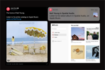 Screenshots of Apple Music's ploy to get Spotify users to migrate over to its platform