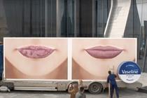 Vaseline: Unilever drove a pair of giant lips across the world