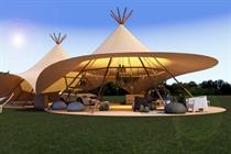Volvo will activate a tipi tent at the Bestival and Wilderness Festival events