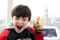 Kids enjoy Lego Mixels on board the EDF Energy London Eye