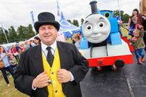 The Fat Controller and Thomas the Tank Engine at Lollibop