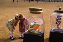 The BFG: dream jars have been dotted around London