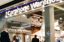 Carphone Warehouse: opens Samsung stores