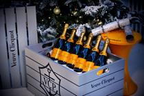 Gett Clicquot Party Packs include champagne, an ice bucket and other festive accessories