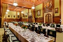 The House of Commons provides a historical backdrop for guests