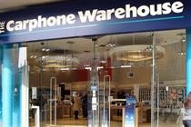 Carphone Warehouse: former Rowbotham client