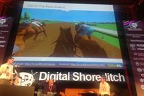 William Hill: demoing 'Get in the Race' at Digital Shoreditch